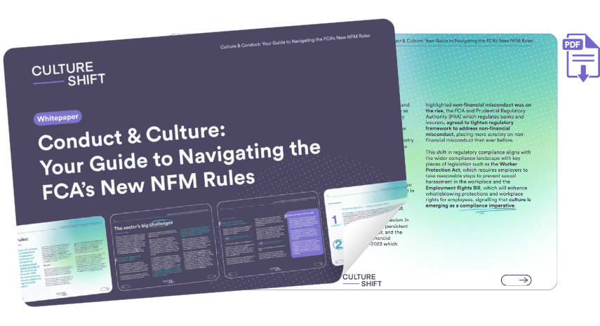 FCA Non-Financial Misconduct