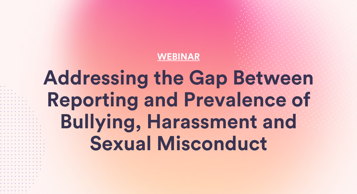 Addressing the Gap Between Reporting and Prevalence of Bullying