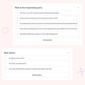 Accurate assessment of risk with expert templates